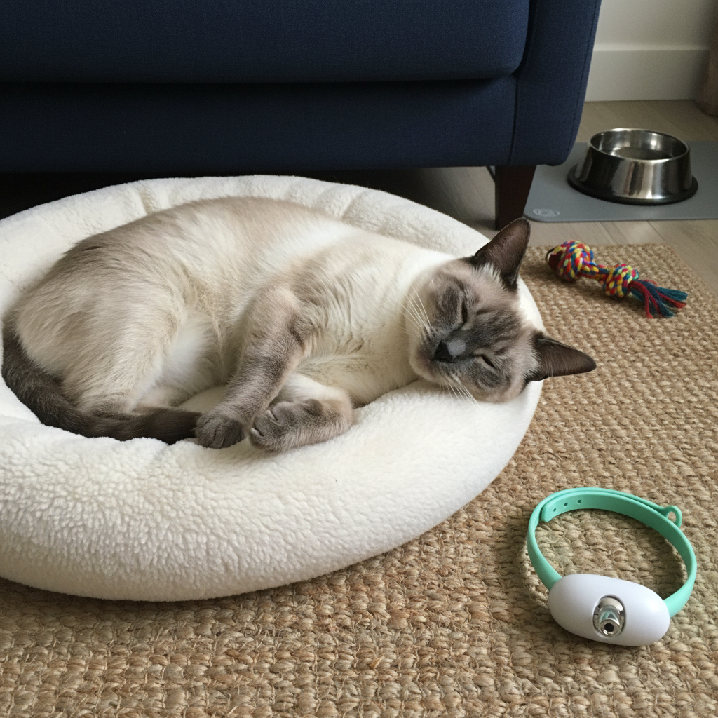 Purr-Collar -Se katten din bli glad og aktiv igjen.